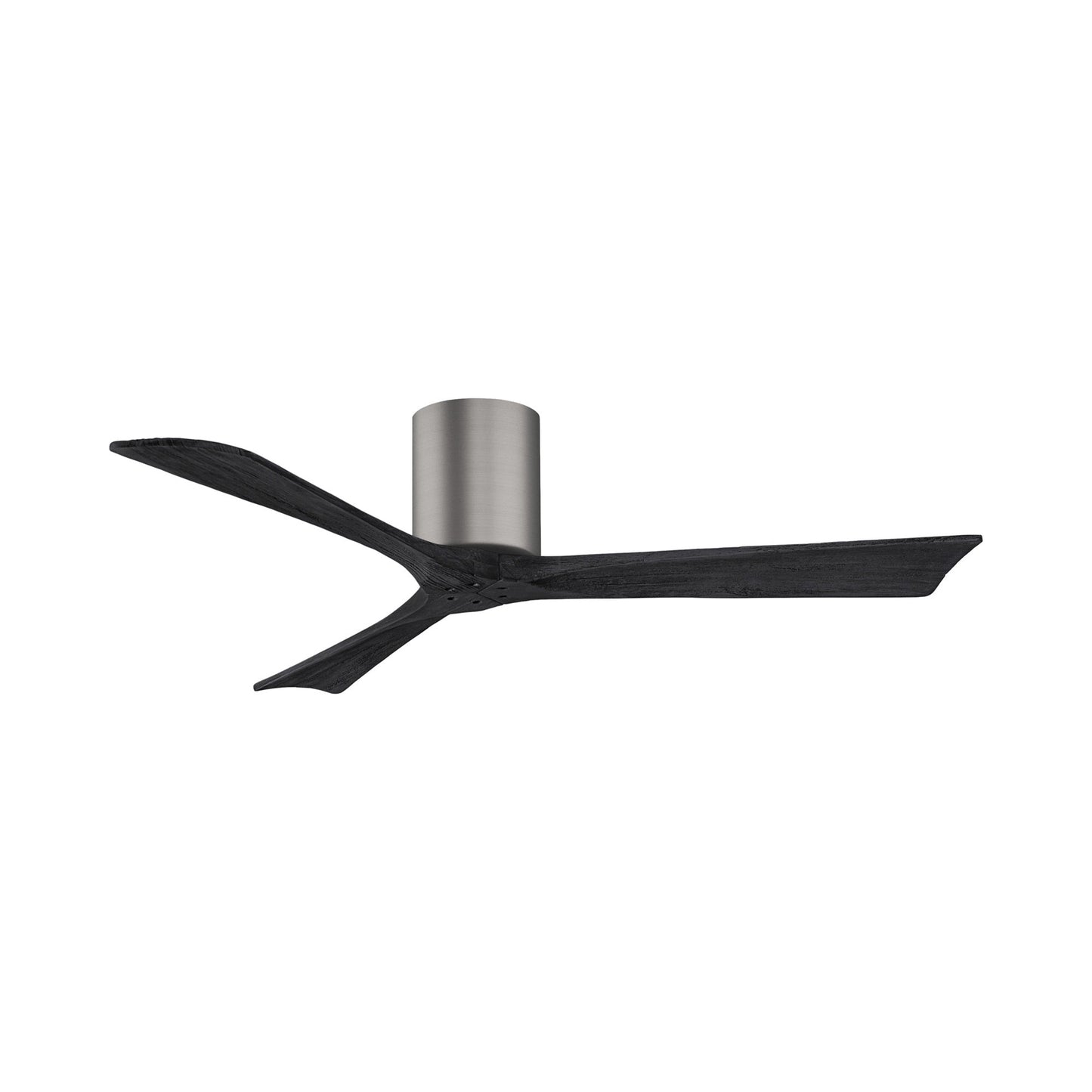 Irene IR3H Indoor / Outdoor Ceiling Fan in Brushed Pewter/Matte Black (52-Inch).