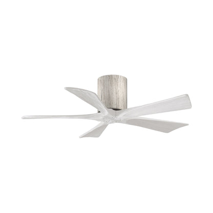 Irene IR5H Indoor / Outdoor Ceiling Fan in Barn Wood/Matte White (42-Inch).