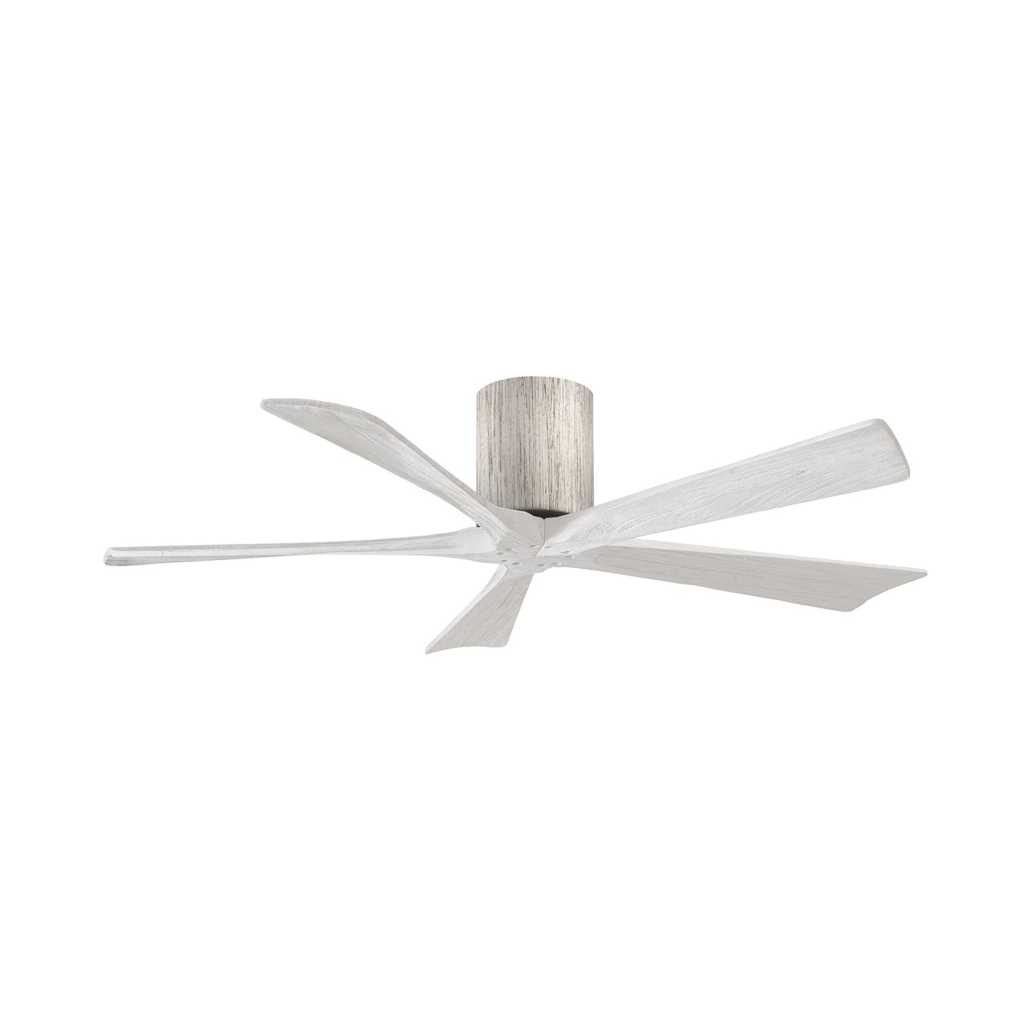 Irene IR5H Indoor / Outdoor Ceiling Fan in Barn Wood/Matte White (52-Inch).