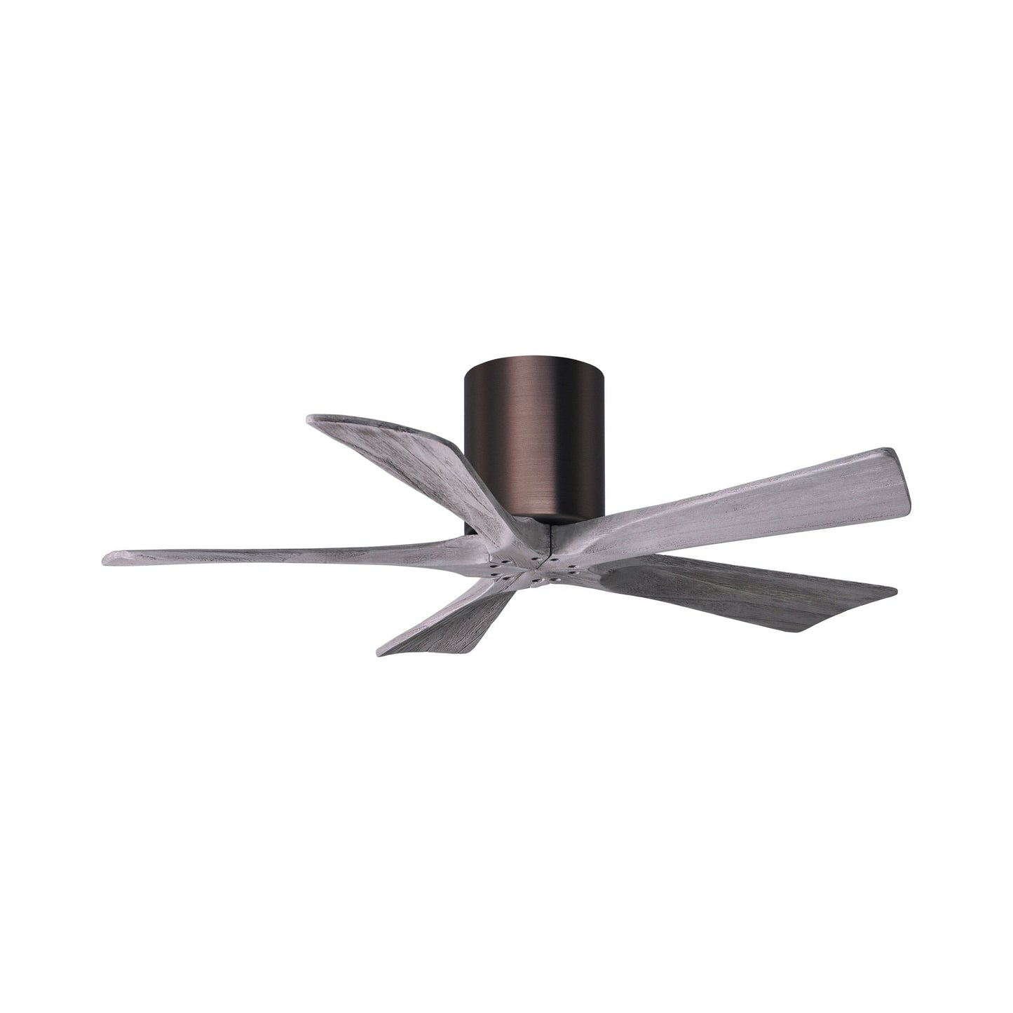 Irene IR5H Indoor / Outdoor Ceiling Fan in Brushed Bronze/Barn Wood (42-Inch).