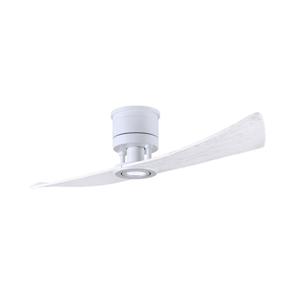 Lindsay LED Ceiling Fan in Matte White/Matte White.