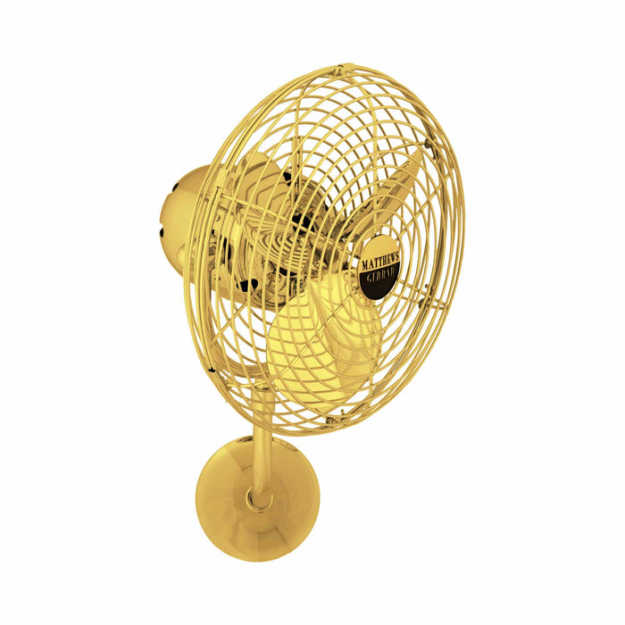 Michelle Parede Wall Fan in Ouro.