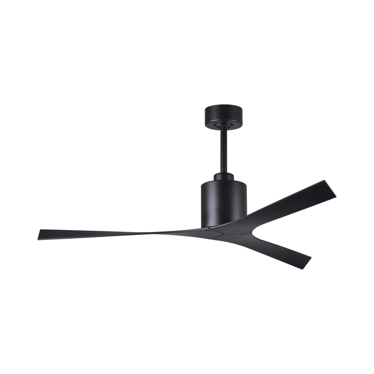 Molly Ceiling Fan in Matte Black.