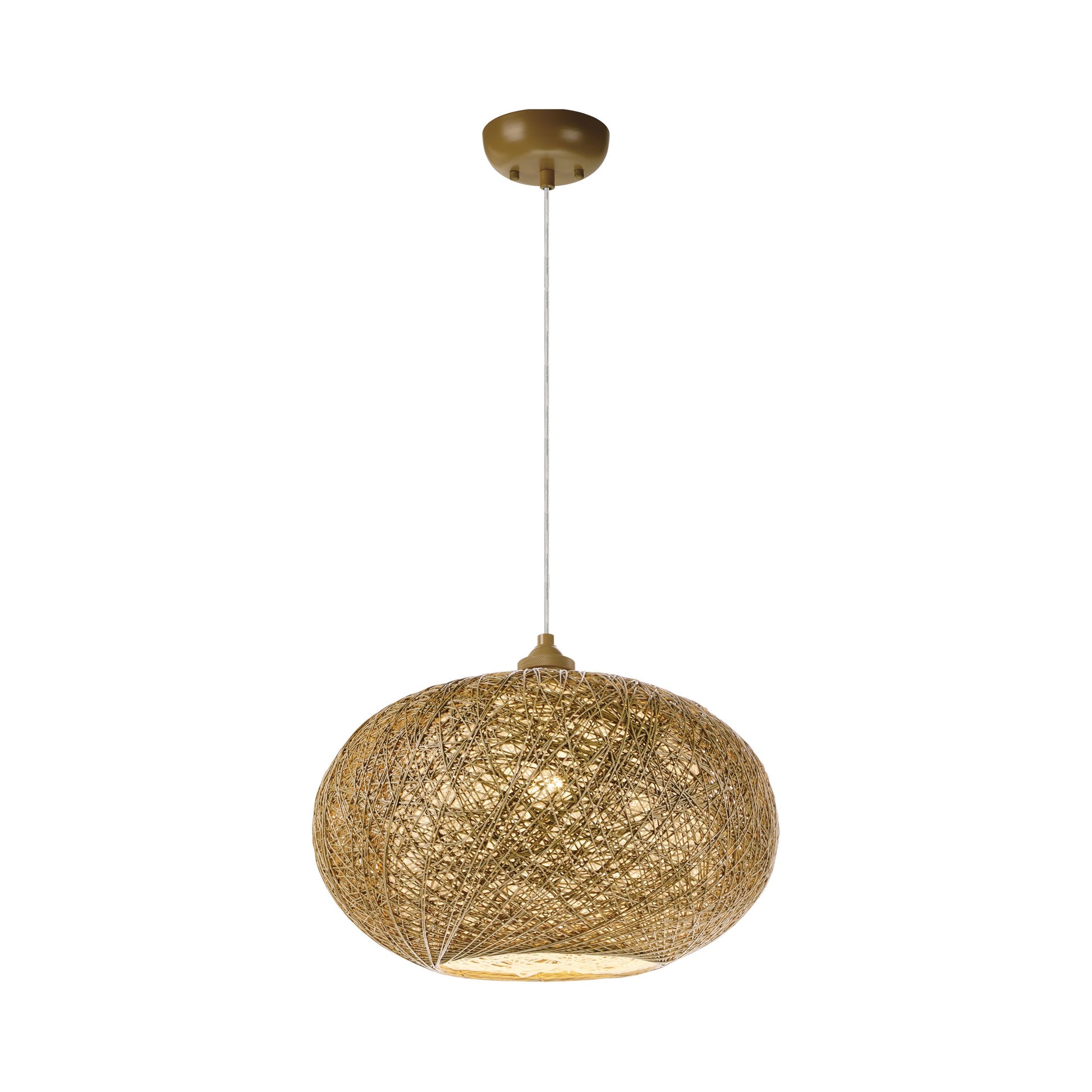 Bali Outdoor Pendant Light in Natural (Small).