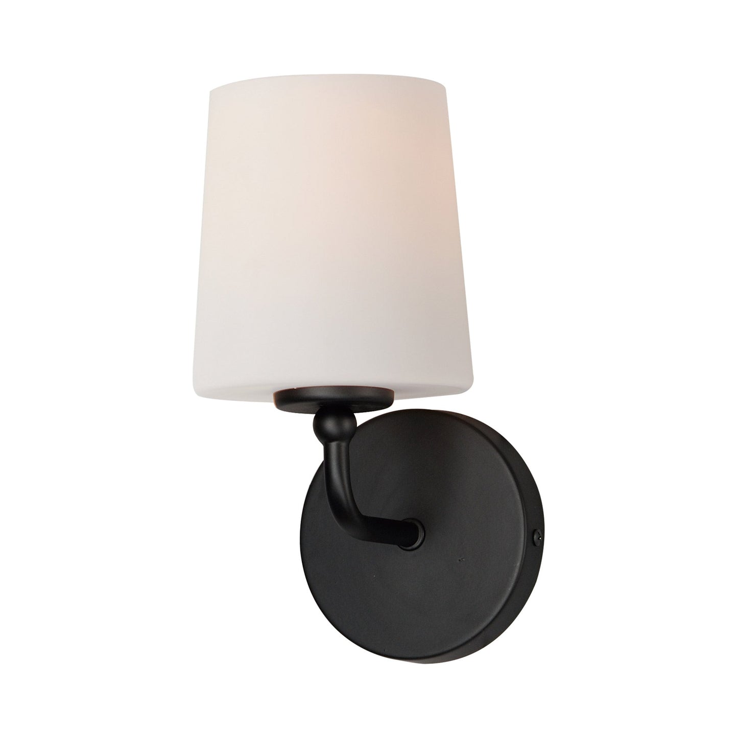 Bristol Bath Wall Light in Black.