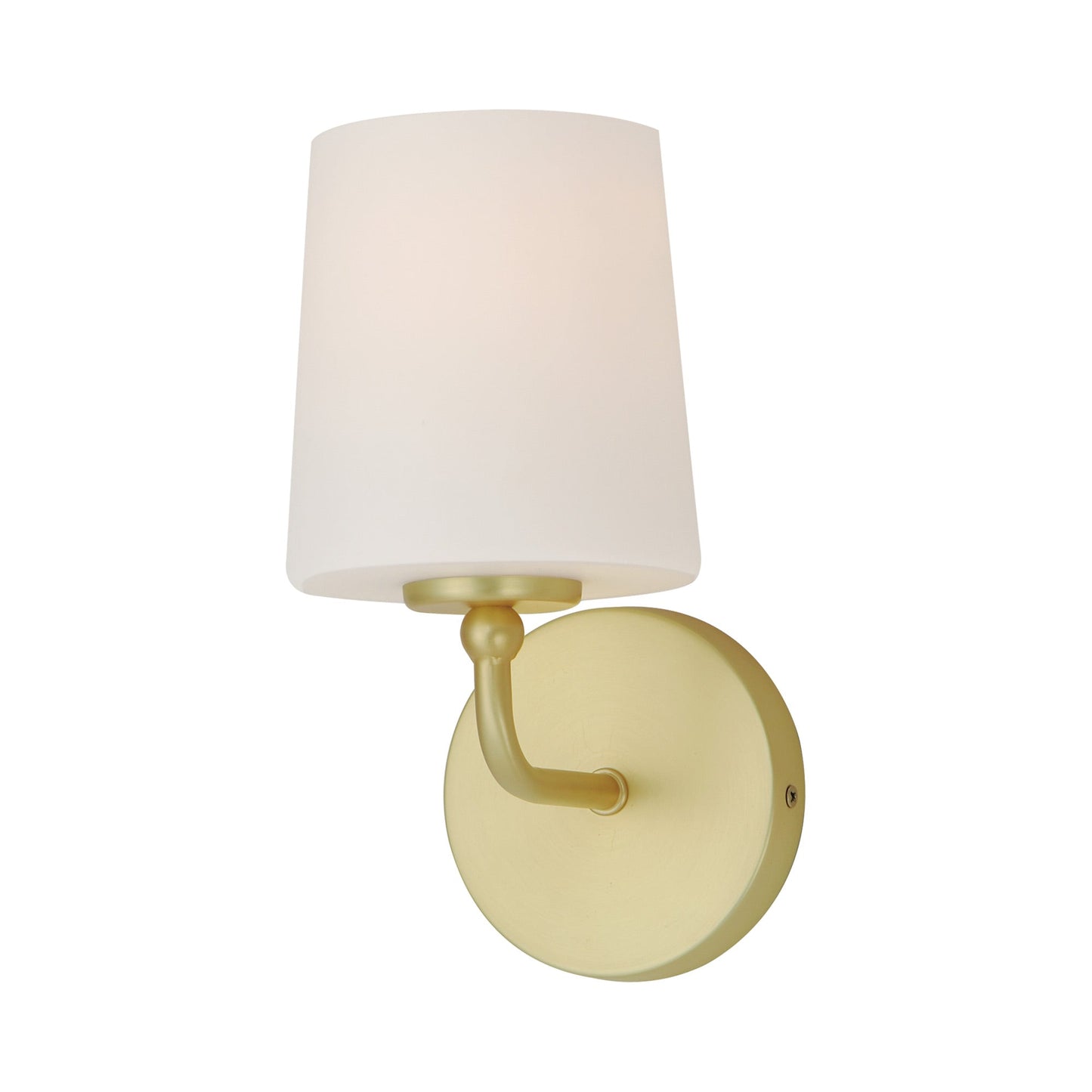 Bristol Bath Wall Light in Satin Brass.