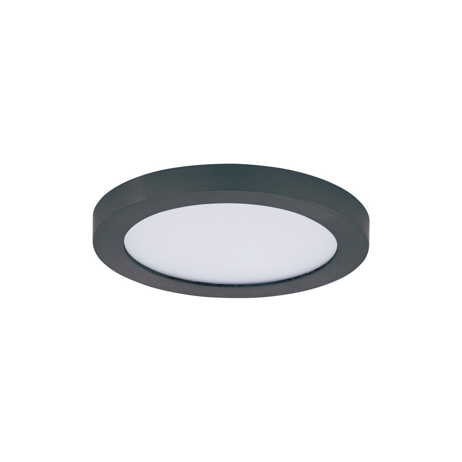 Chip LED Flush Mount Ceiling Light in Black (X-Small/Round).