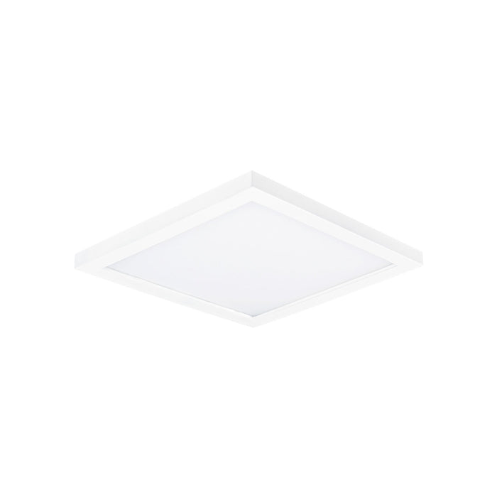 Chip LED Flush Mount Ceiling Light in Medium/Square/White.