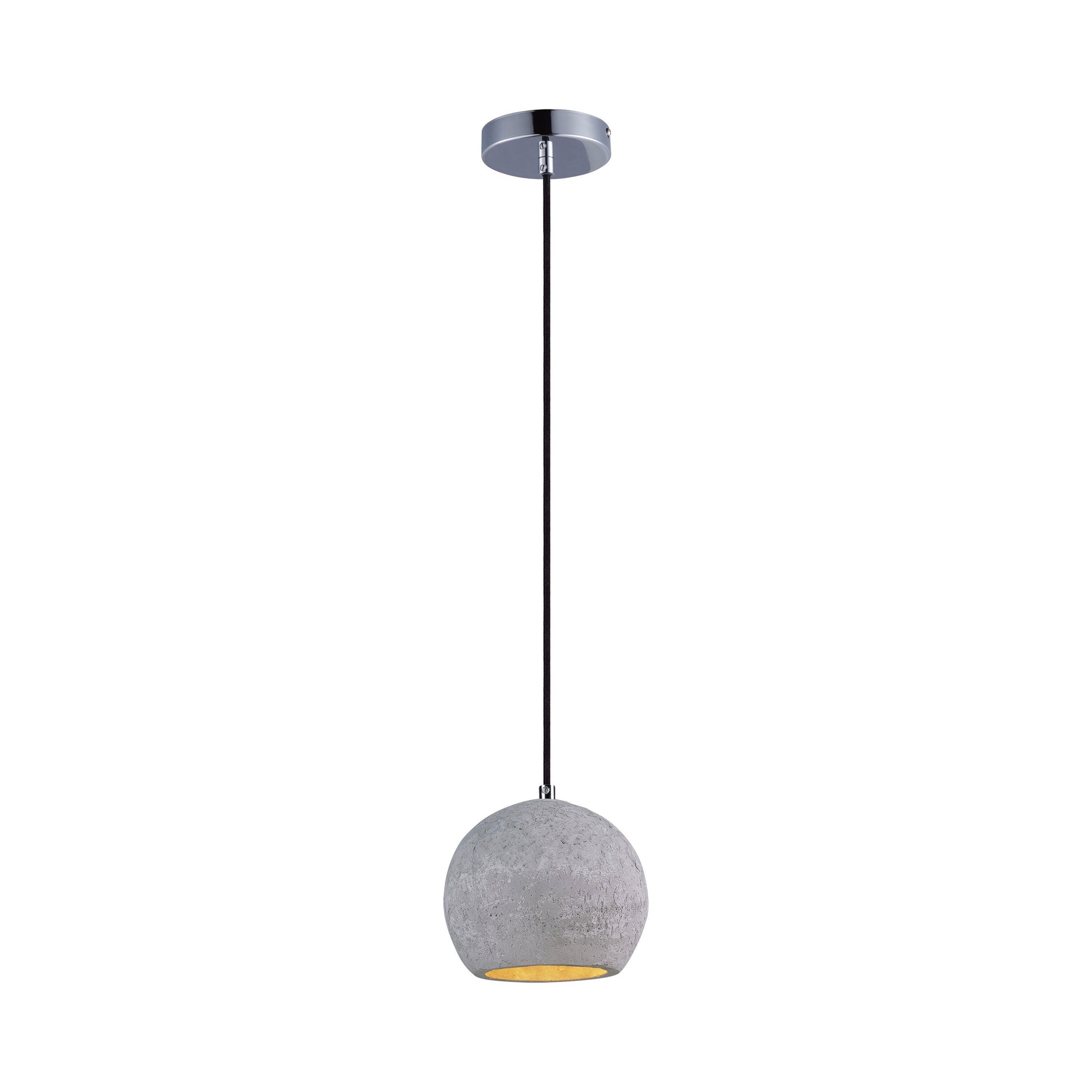 Crete LED Pendant Light in Dome.