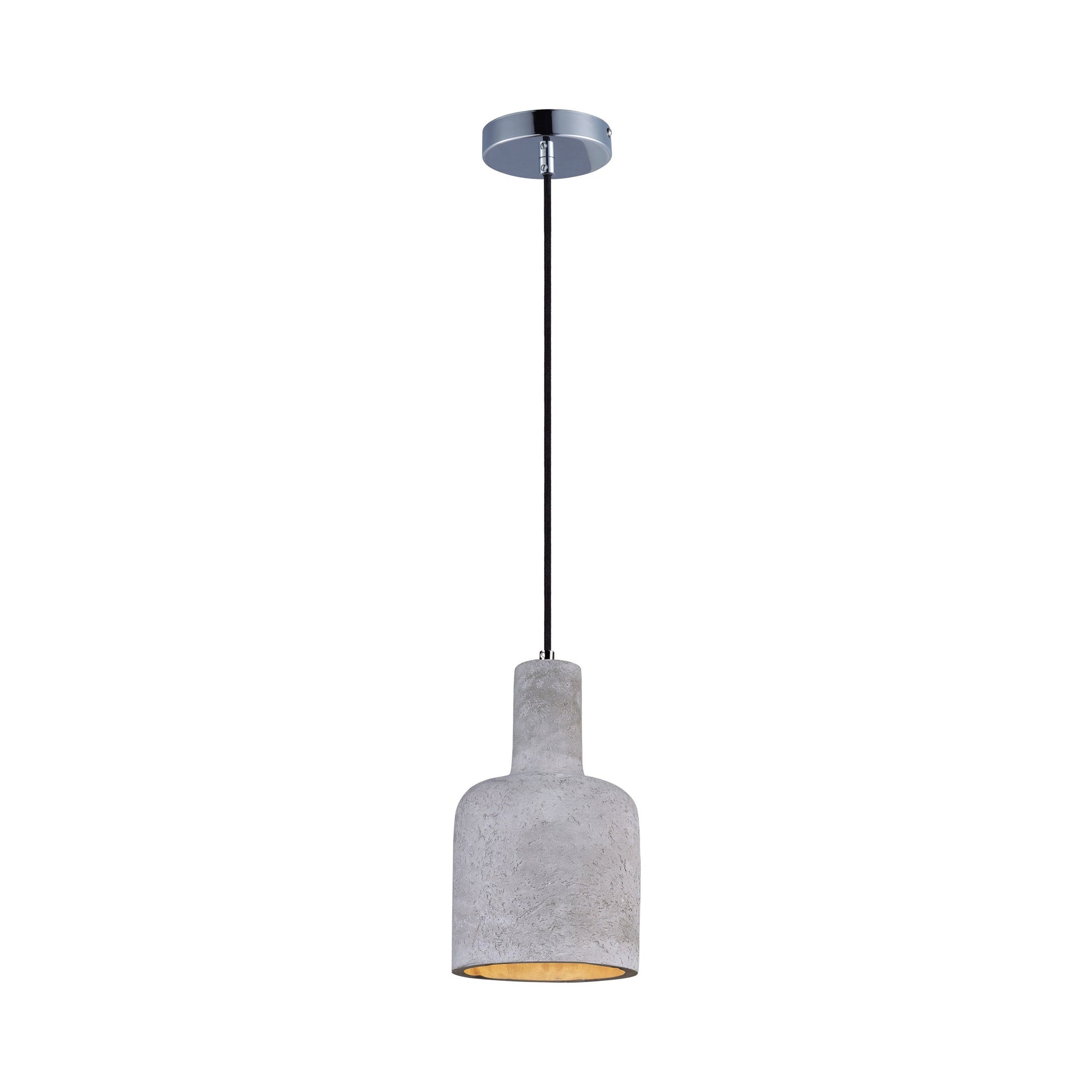 Crete LED Pendant Light in Beer Bottle.