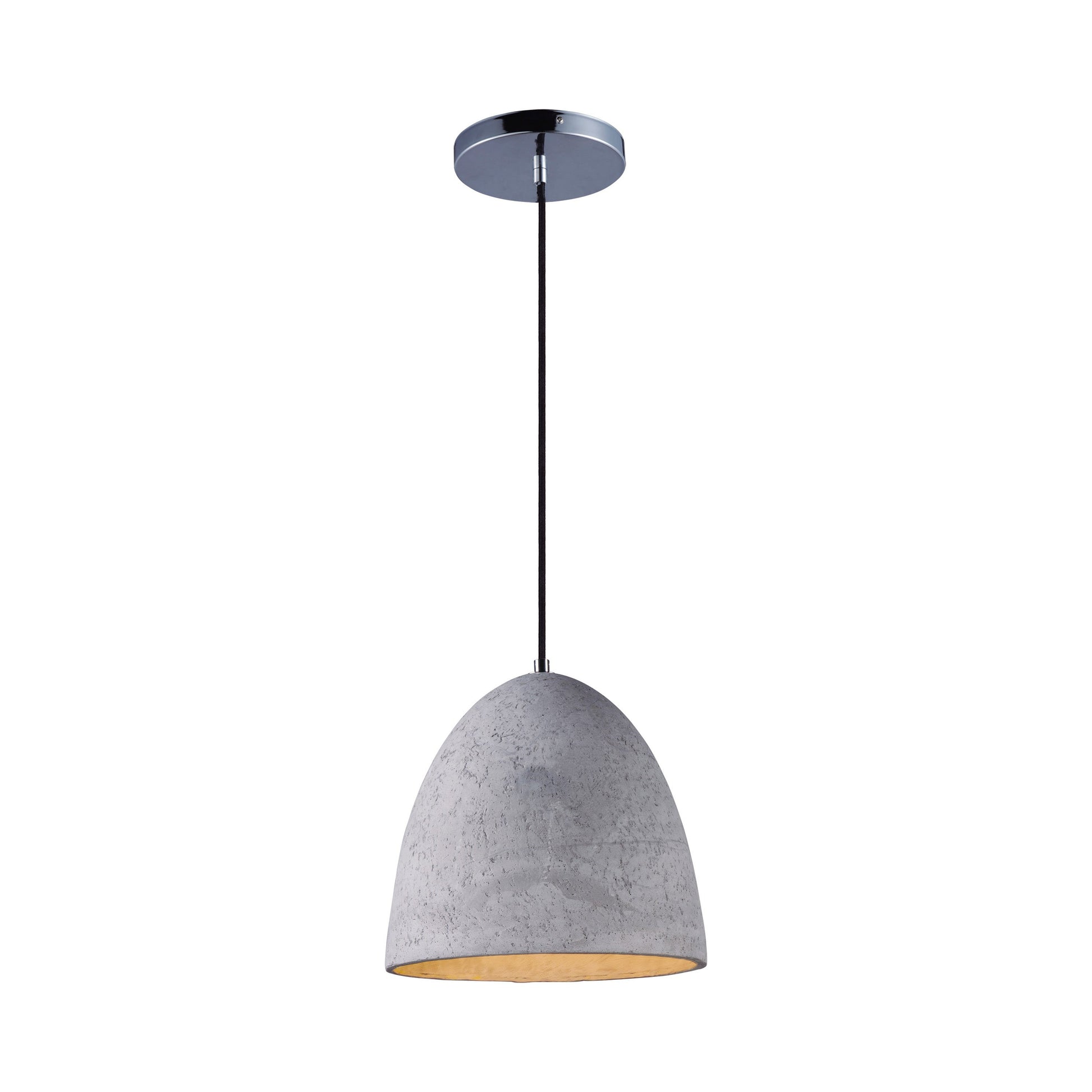 Crete LED Pendant Light in Shell (12-Inch).
