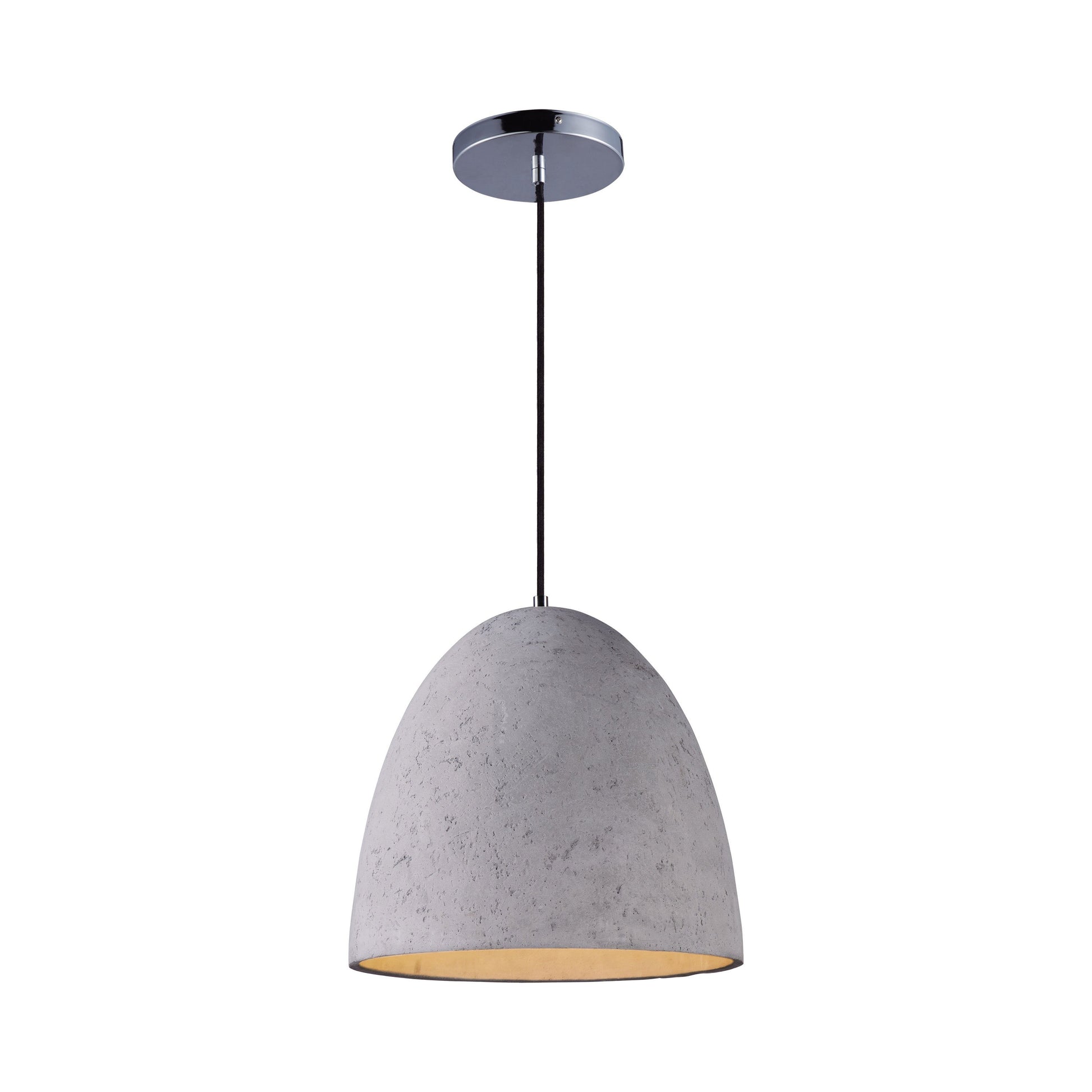 Crete LED Pendant Light in Shell (15-Inch).