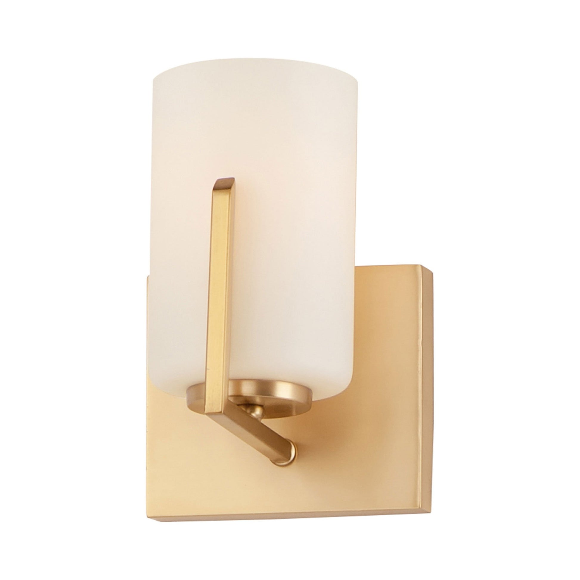 Dart Wall Light in Satin Brass.