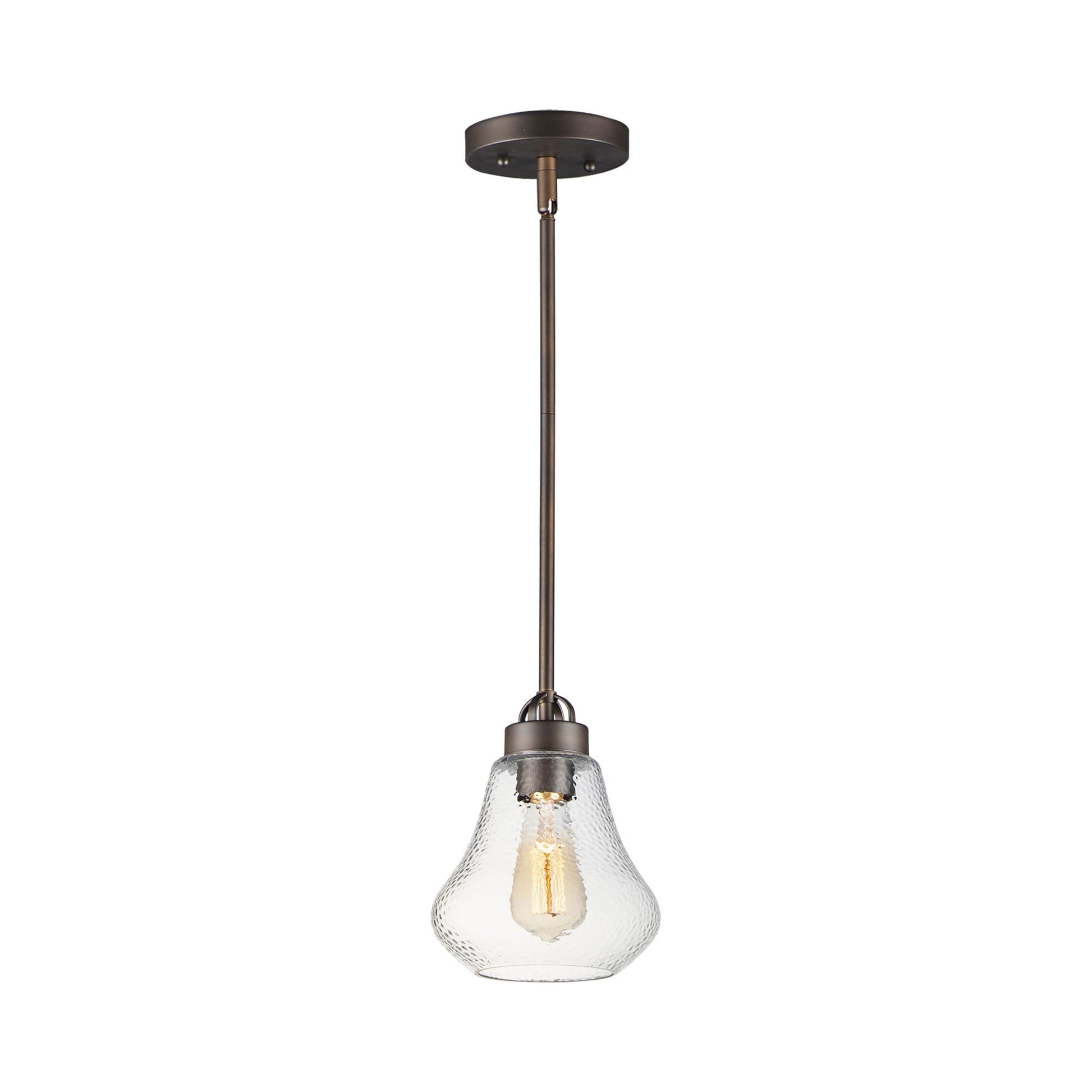 Dianne Pendant Light in Oil Rubbed Bronze.