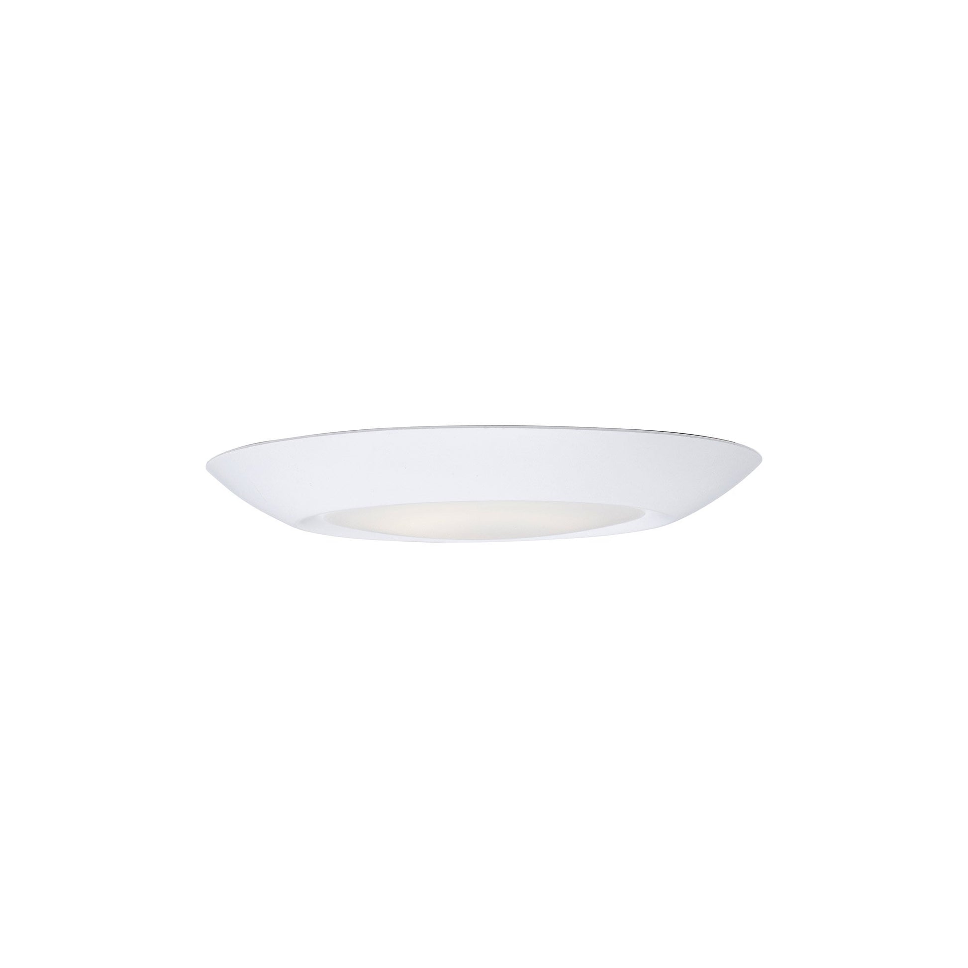 Diverse LED Flush Mount Ceiling Light in 7.5-Inch/White.