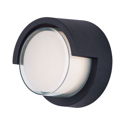 Eyebrow Round Outdoor LED Wall Light.