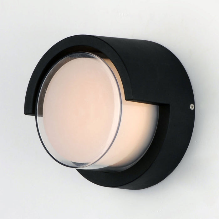 Eyebrow Round Outdoor LED Wall Light in Detail.
