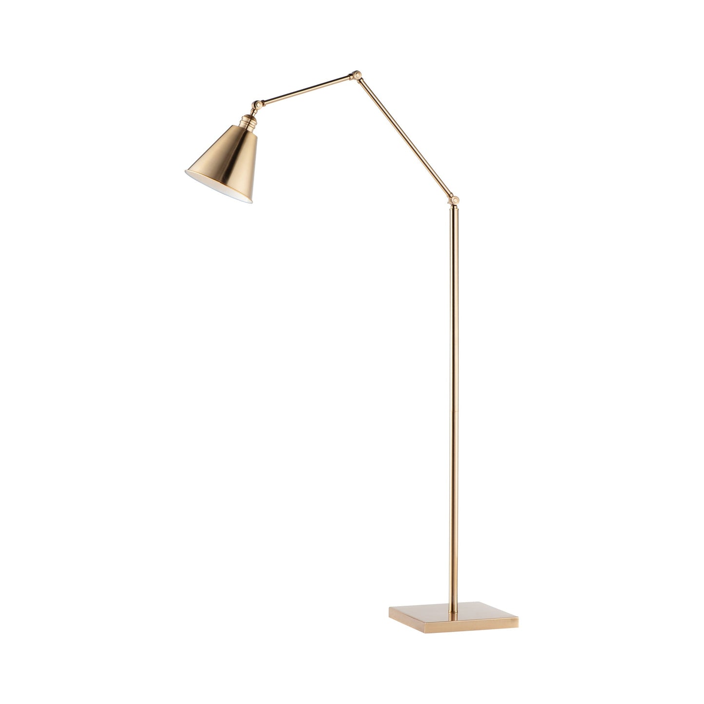 Library Floor Lamp in Heritage.