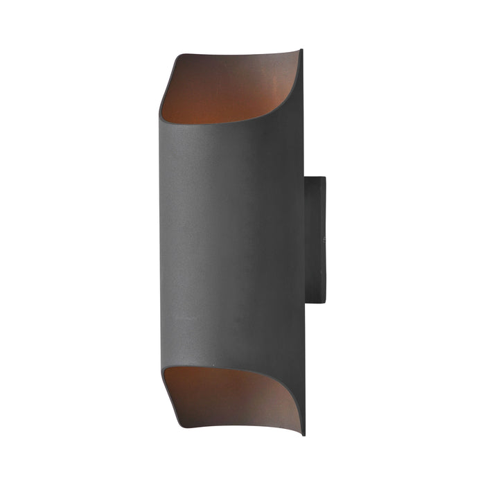 Lightray 2-Light Outdoor LED Wall Light in Architectural Bronze.