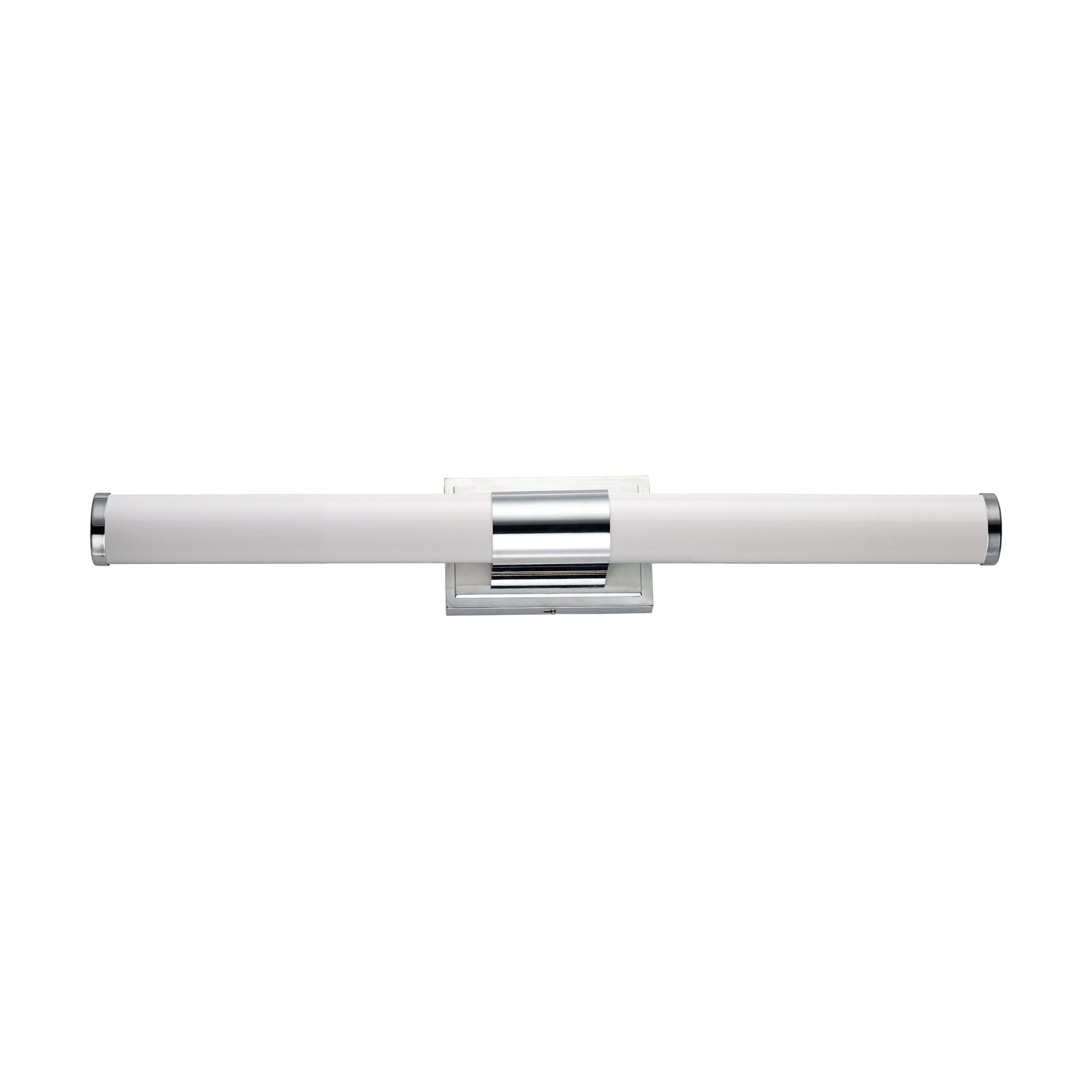 Optic LED Bath Vanity Light in Polished Chrome (Large).