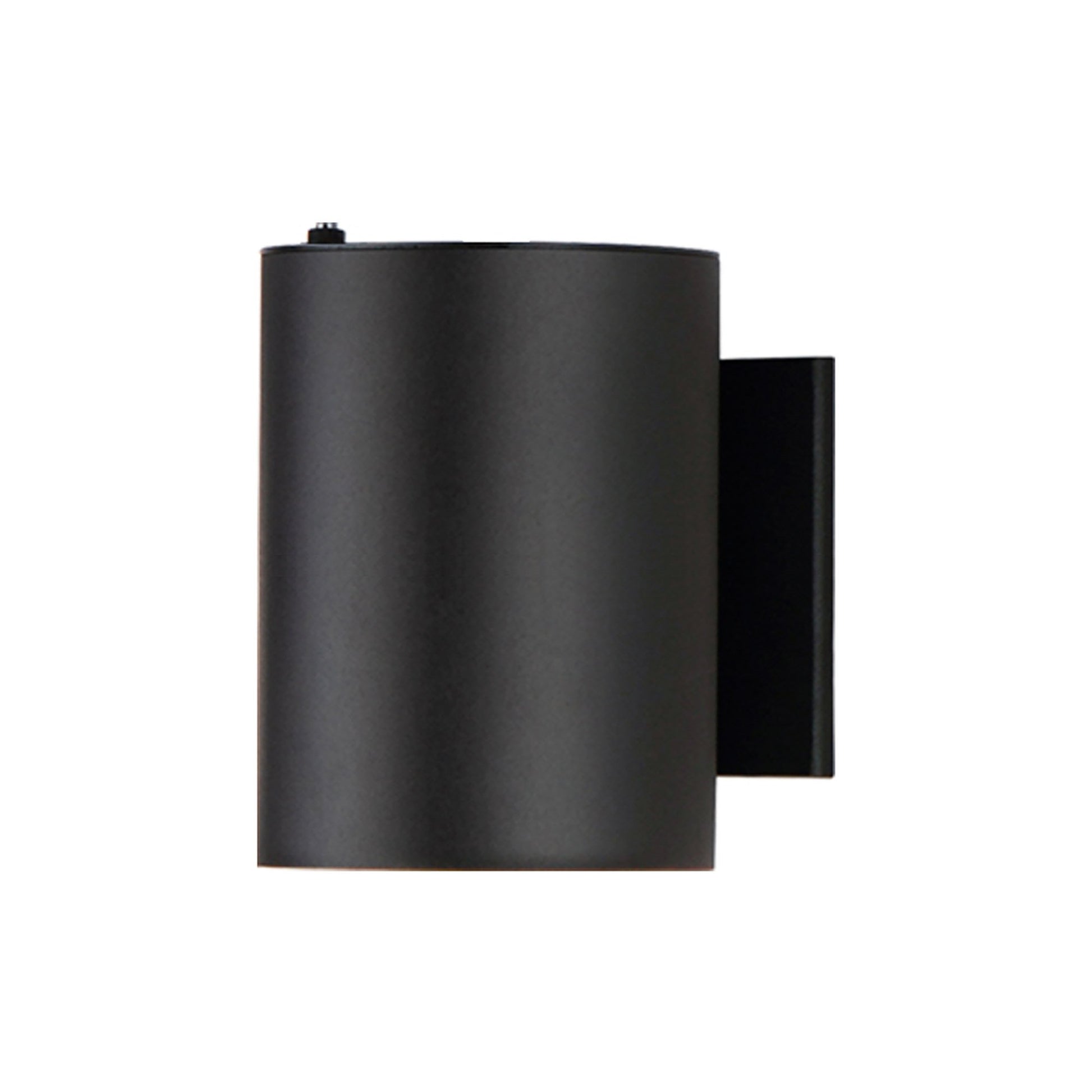 Outpost Outdoor Wall Light in Black (Incandescent/Photocell/5-Inch/Short).