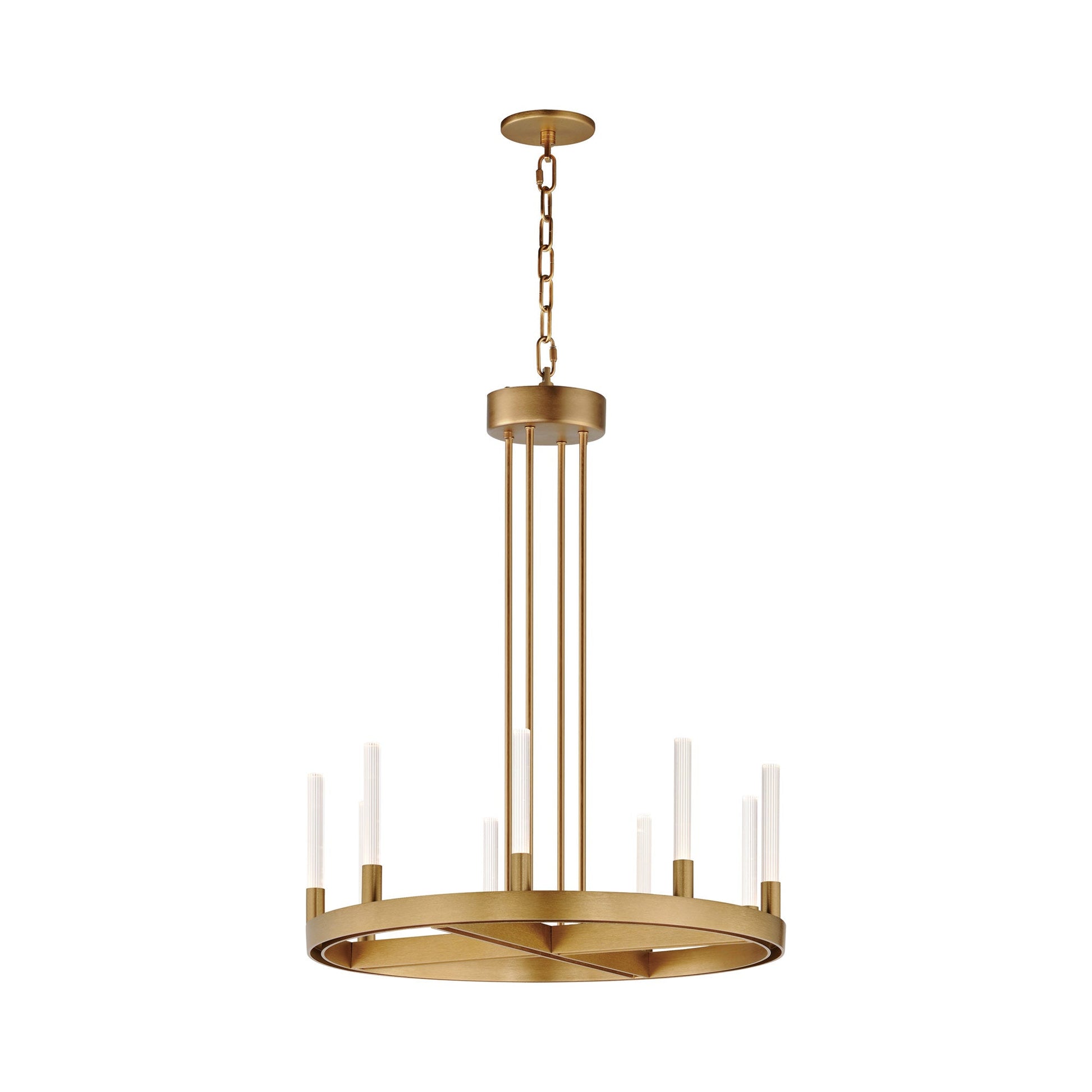 Ovation LED Chandelier in Gold (9-Light).