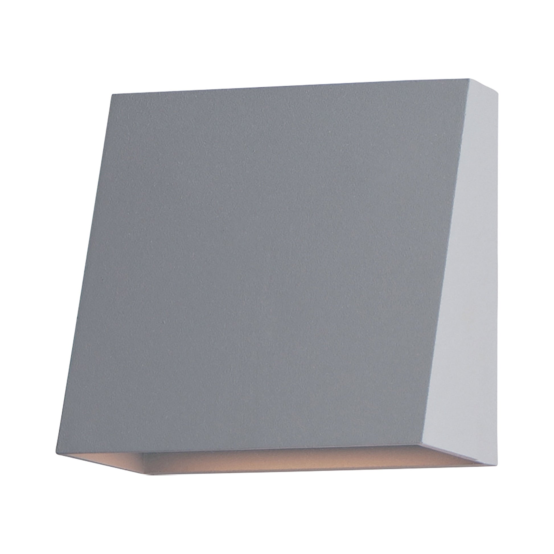 Pathfinder Outdoor LED Wall Light in Silver (Small/None or Selected CCT).
