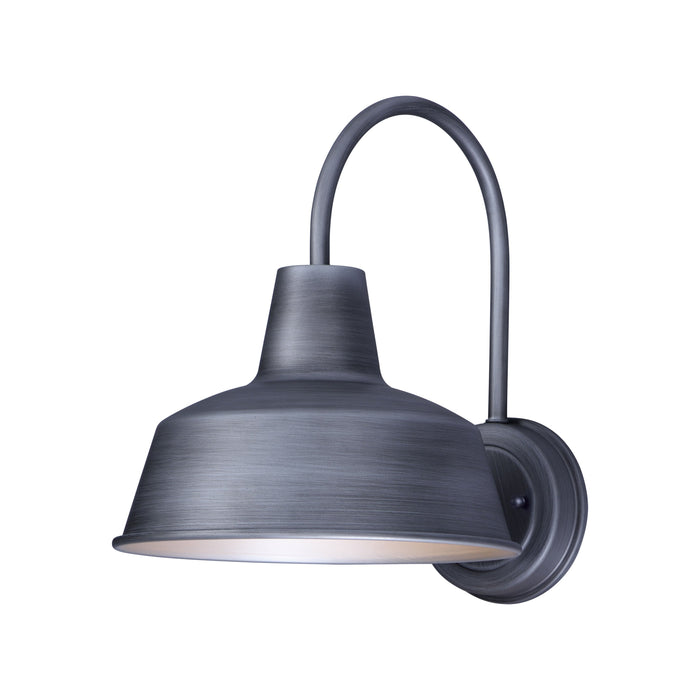 Pier M Outdoor Wall Light in Weathered Zinc (Small).