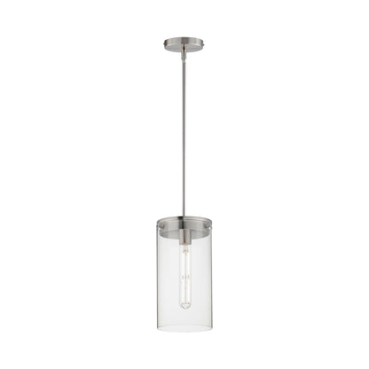 Pinn Wall Pendant Light in Satin Nickel (Small).