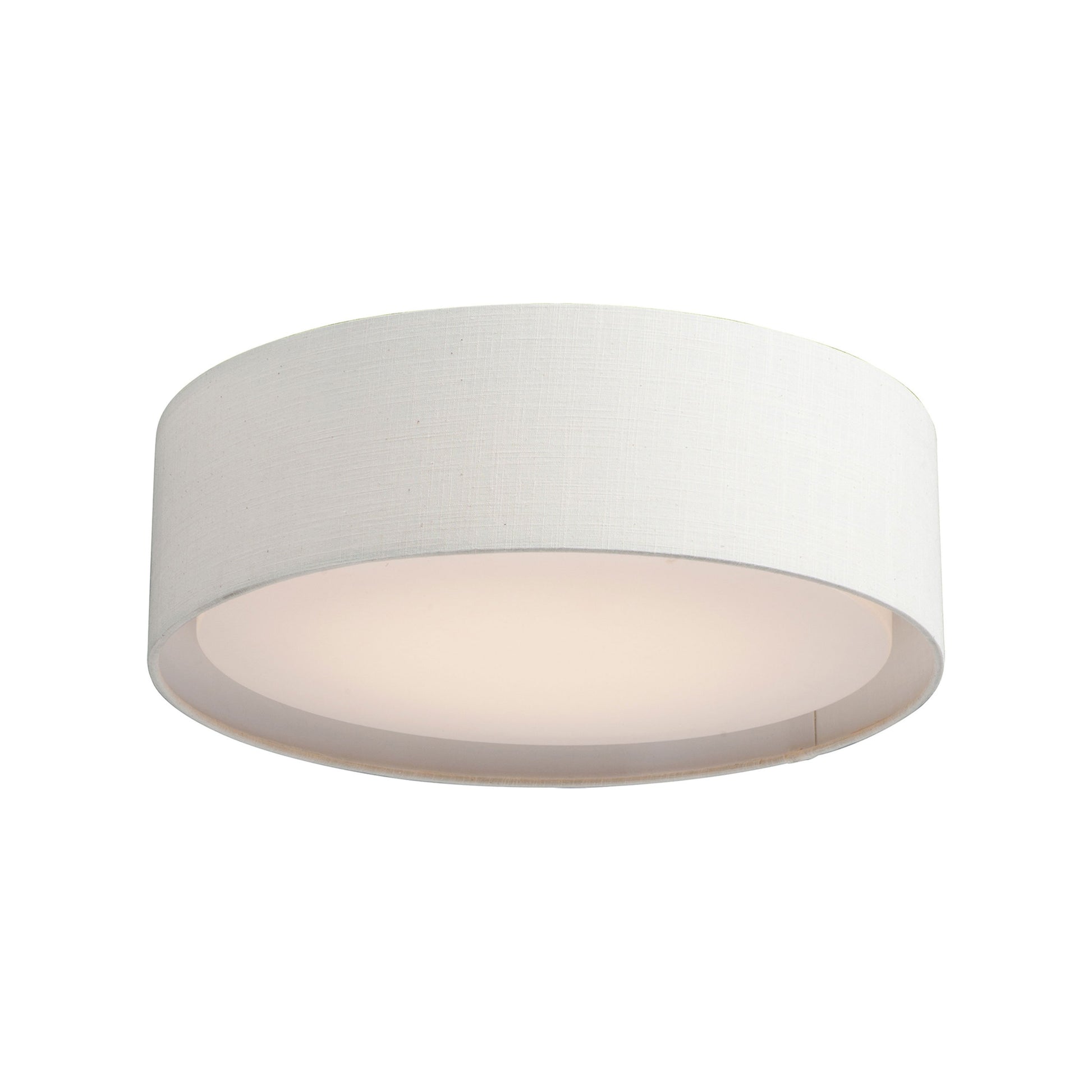 Prime LED Flush Mount Ceiling Light in Oatmeal (Small).