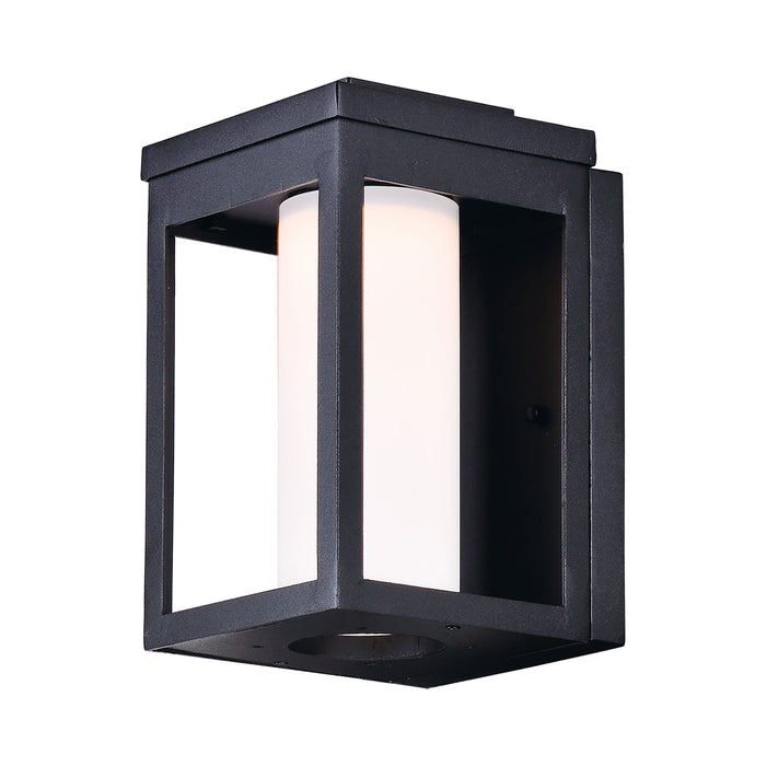 Salon Outdoor LED Wall Light in Satin White (Small).
