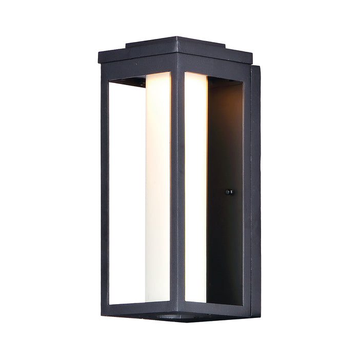 Salon Outdoor LED Wall Light in Satin White (Large).