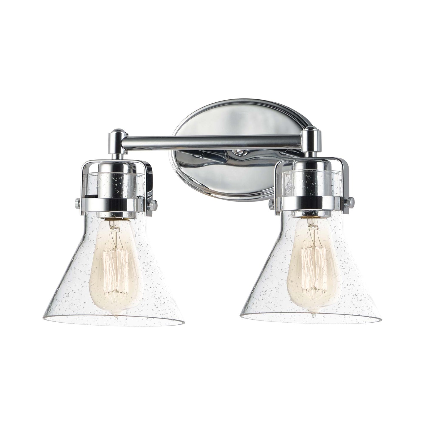 Seafarer Bath Vanity Light in Polished Chrome (2-Light).