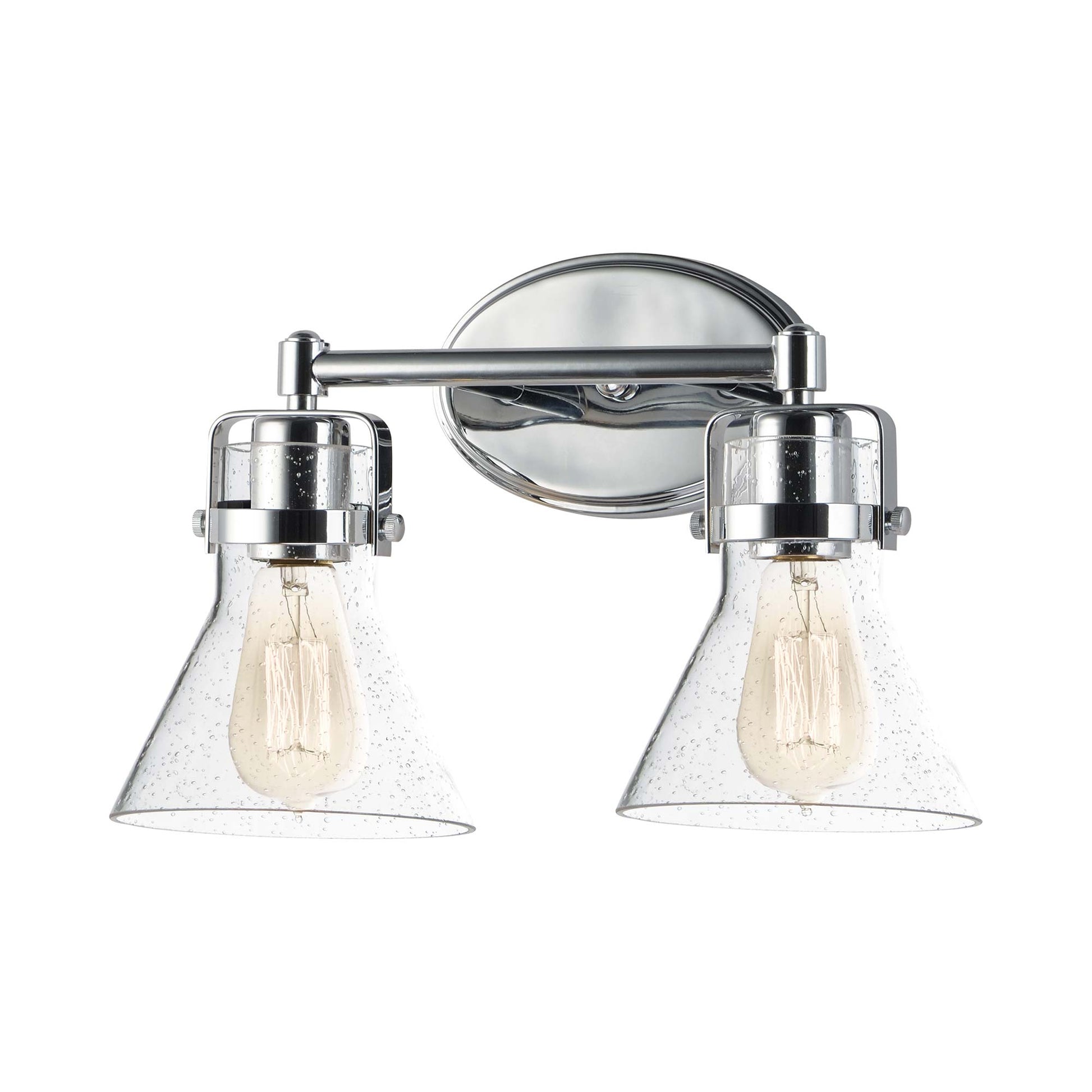 Seafarer Bath Vanity Light in Polished Chrome (2-Light).