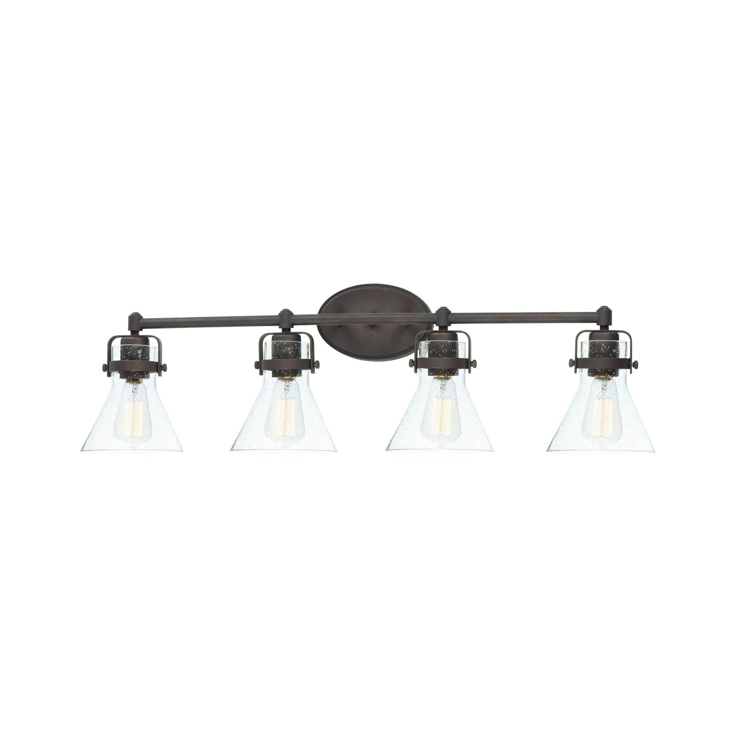 Seafarer Bath Vanity Light in Oil Rubbed Bronze (4-Light).
