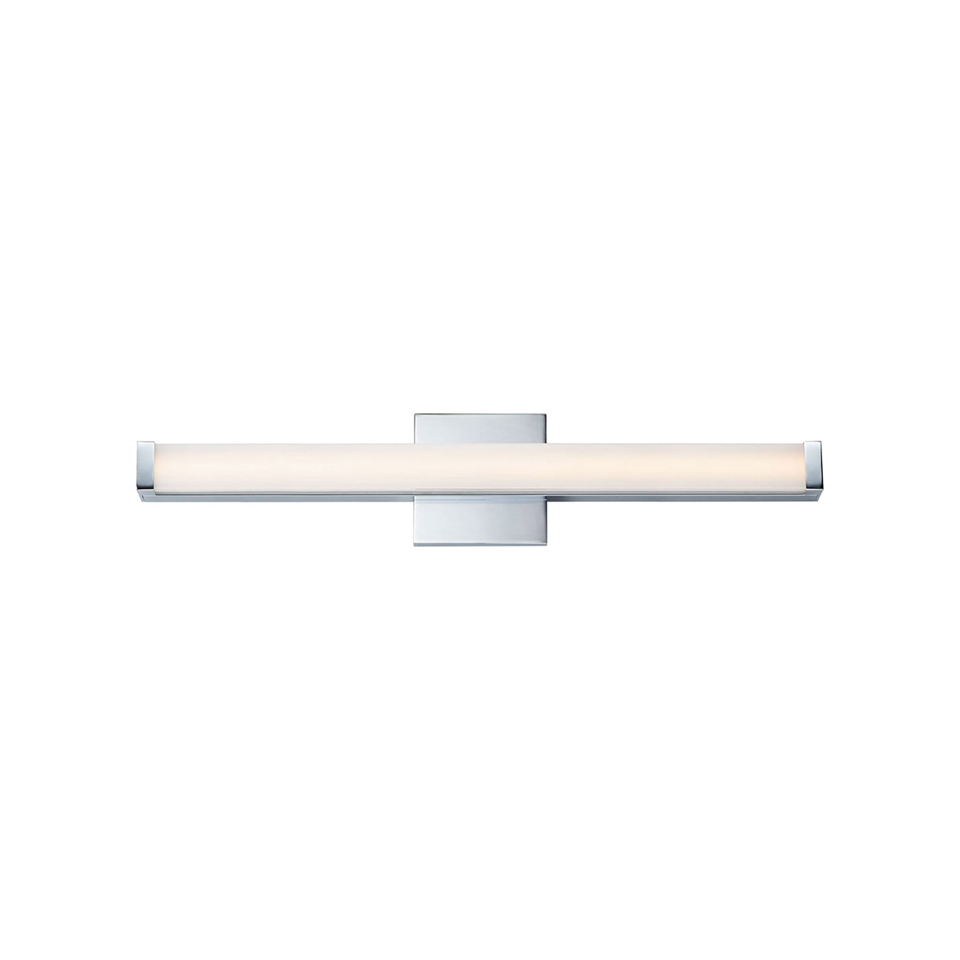 Spec LED Bath Vanity Light in Polished Chrome (24-Inch).