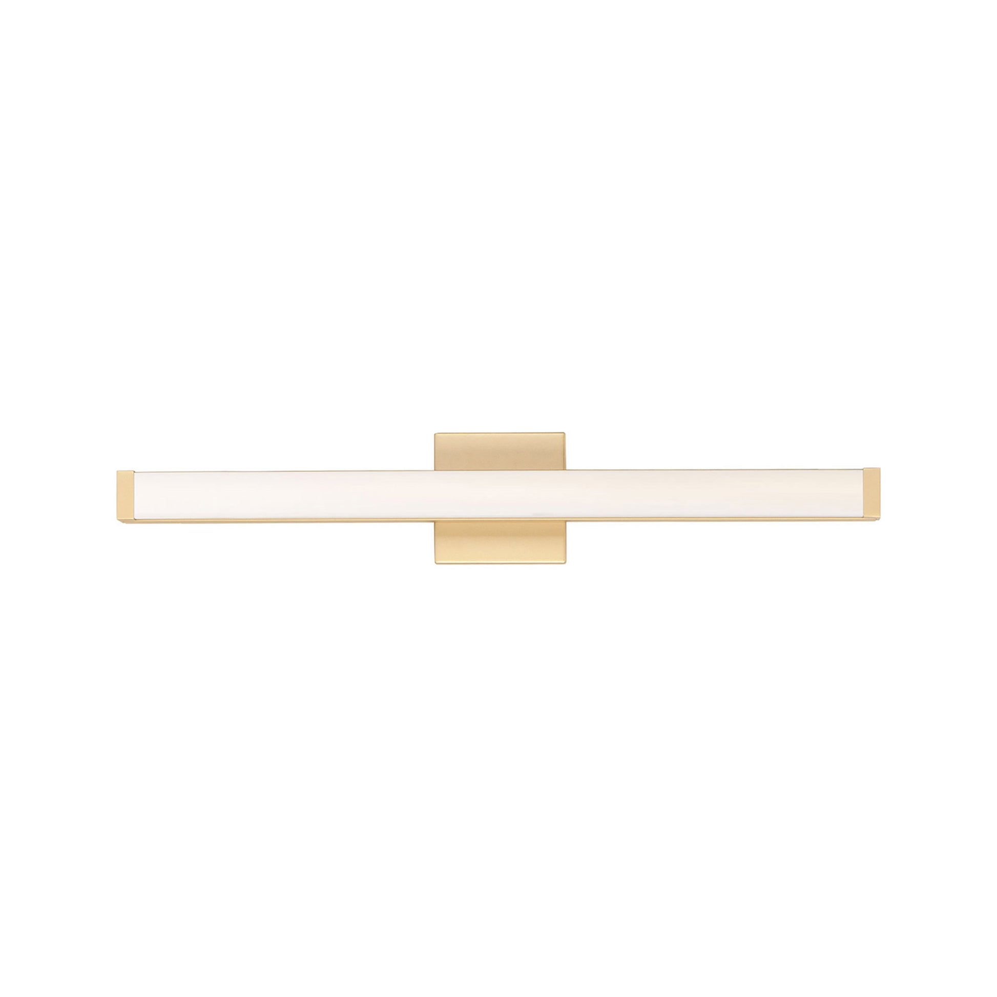 Spec LED Bath Vanity Light in Gold (30-Inch).