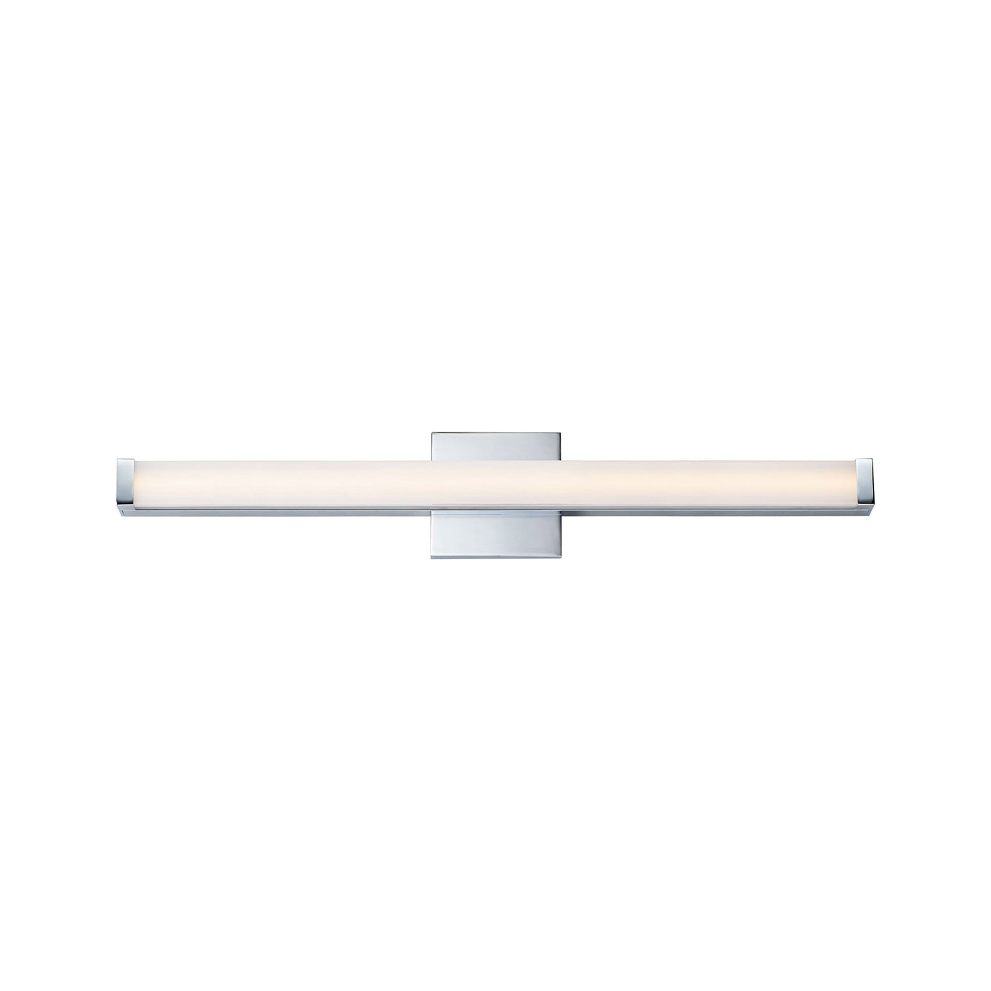 Spec LED Bath Vanity Light in Polished Chrome (30-Inch).
