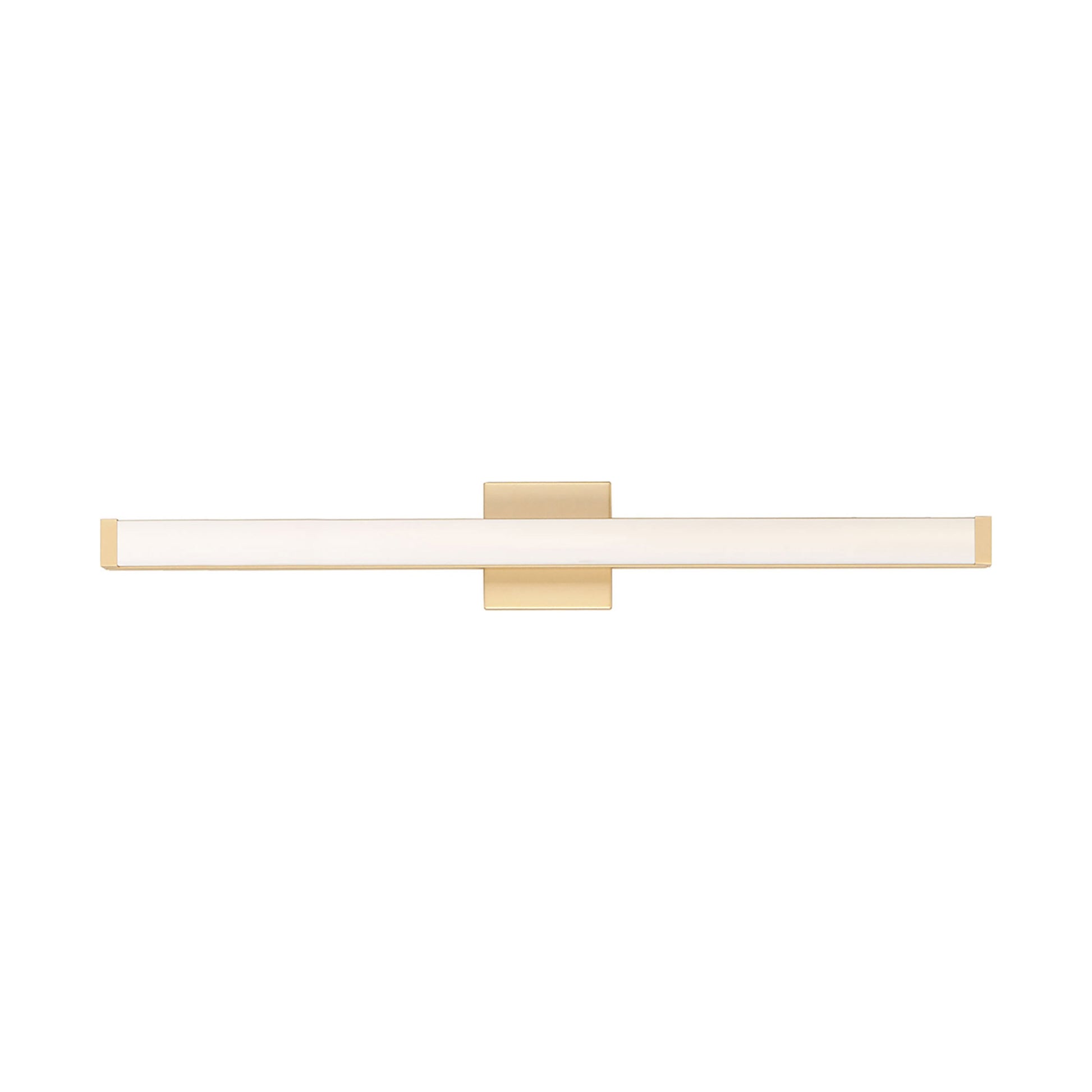 Spec LED Bath Vanity Light in Gold (36-Inch).