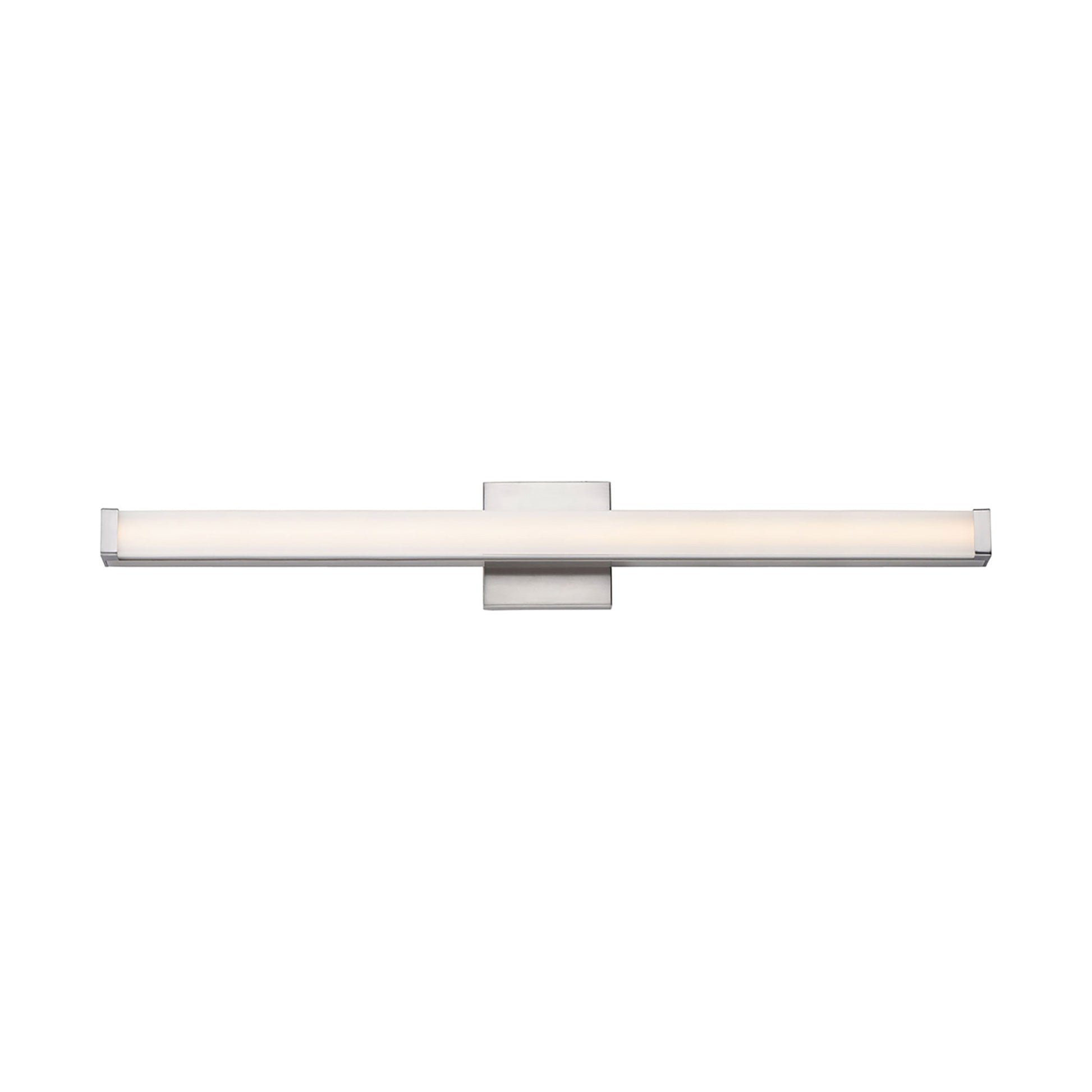 Spec LED Bath Vanity Light in Satin Nickel (36-Inch).