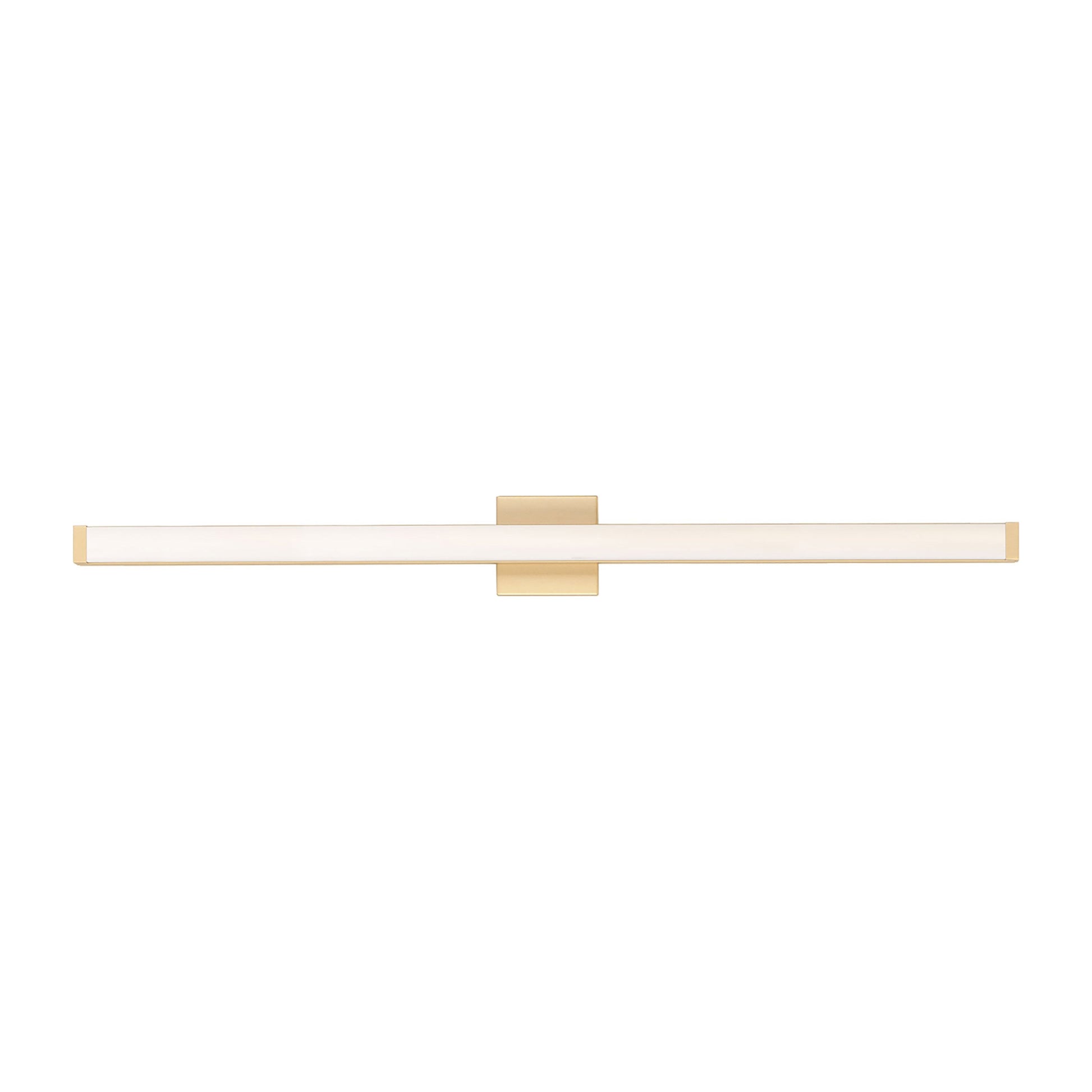 Spec LED Bath Vanity Light in Gold (48-Inch).