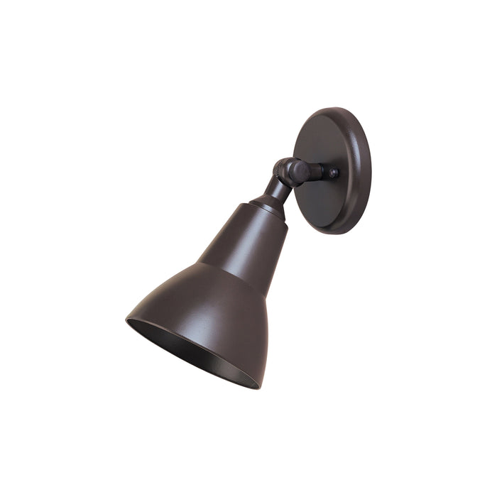 Spots Outdoor Wall Light in Tawny Bronze (5.5-Inch).