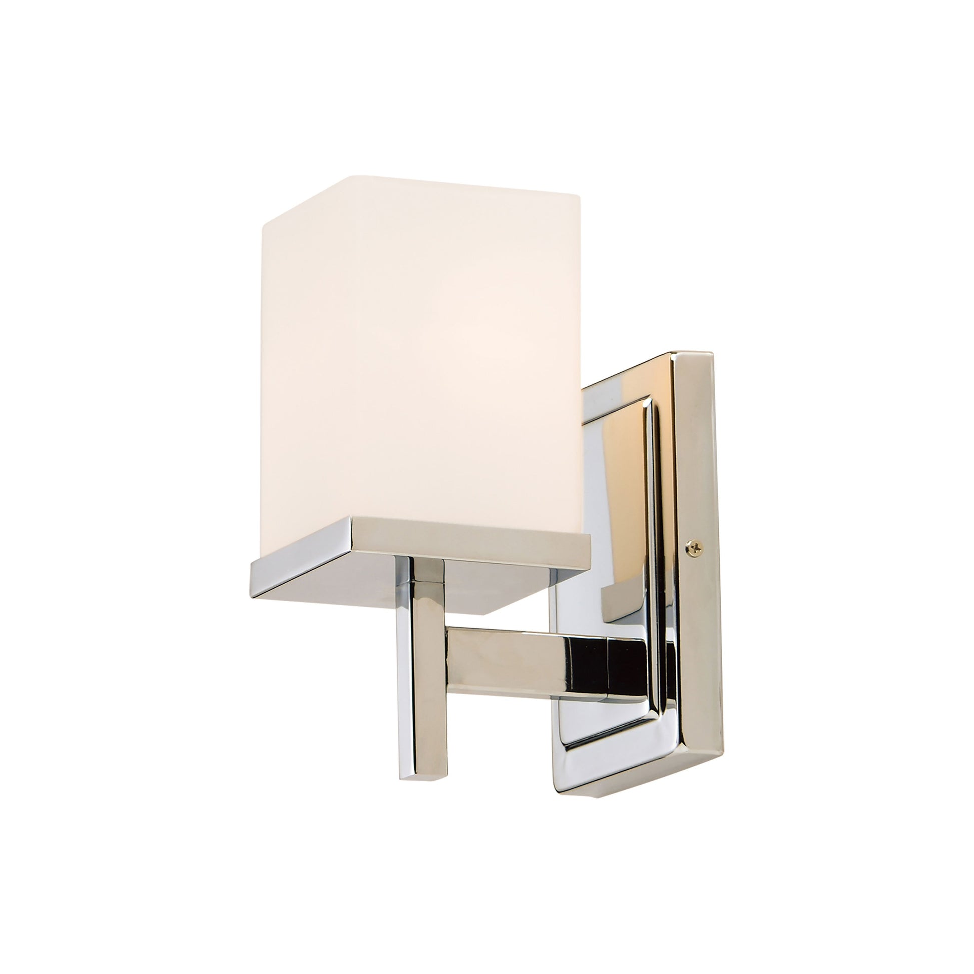 Tetra Bath Wall Light in Polished Chrome.