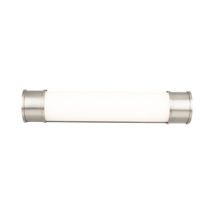 Mercer LED Bath Wall Light in Brushed Nickel (Small).