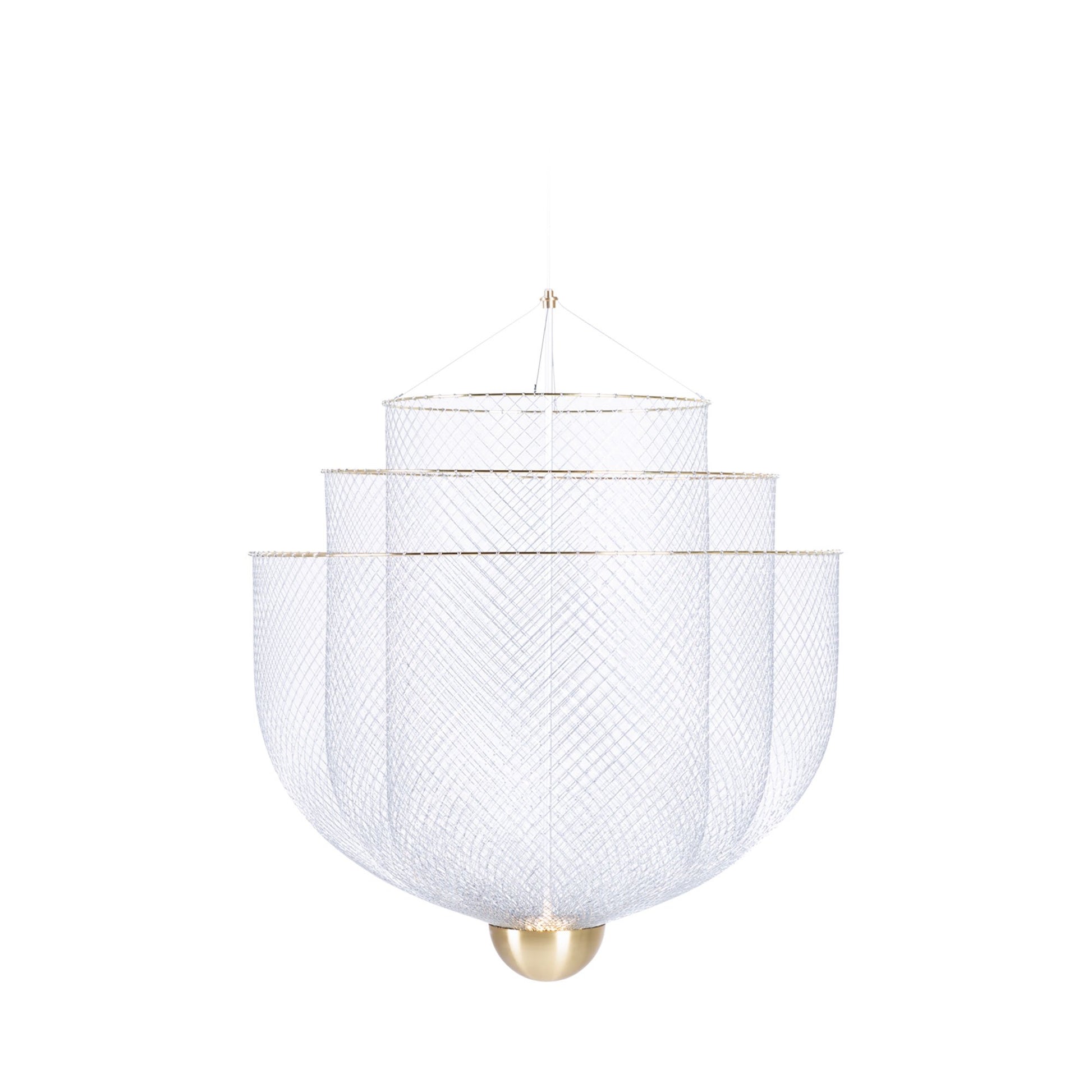 Meshmatics LED Chandelier (Small/157.5-Inch).