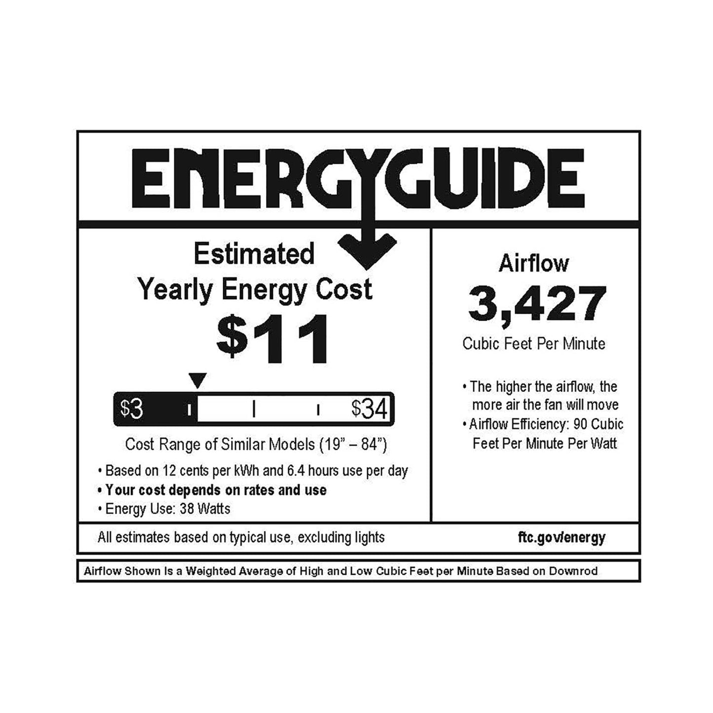 Metro Illuminated LED Ceiling Fan in Detail.