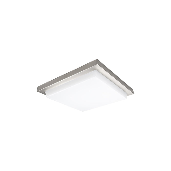 Metro LED Ceiling / Wall Light in Brushed Nickel (Small).