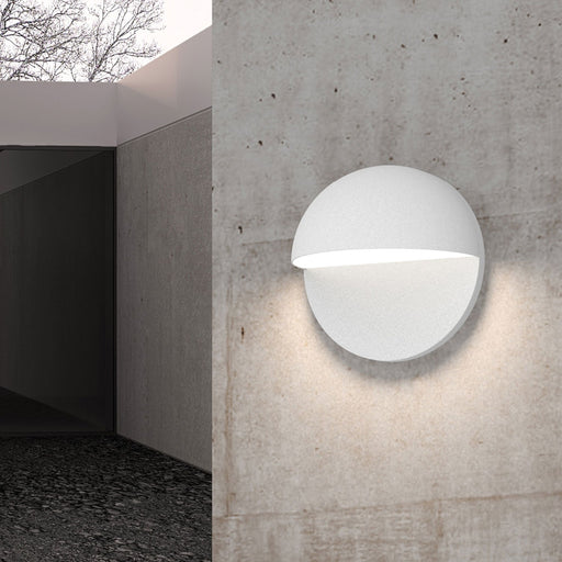 Mezza Cupola™ Outdoor LED Wall Light Outside Area.