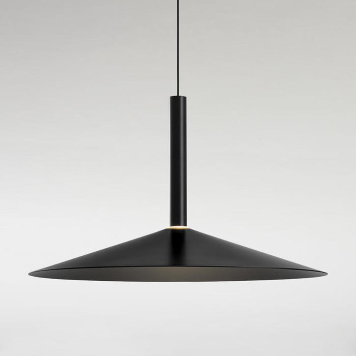 Milana Counterweight LED Pendant Light in Black (Large).