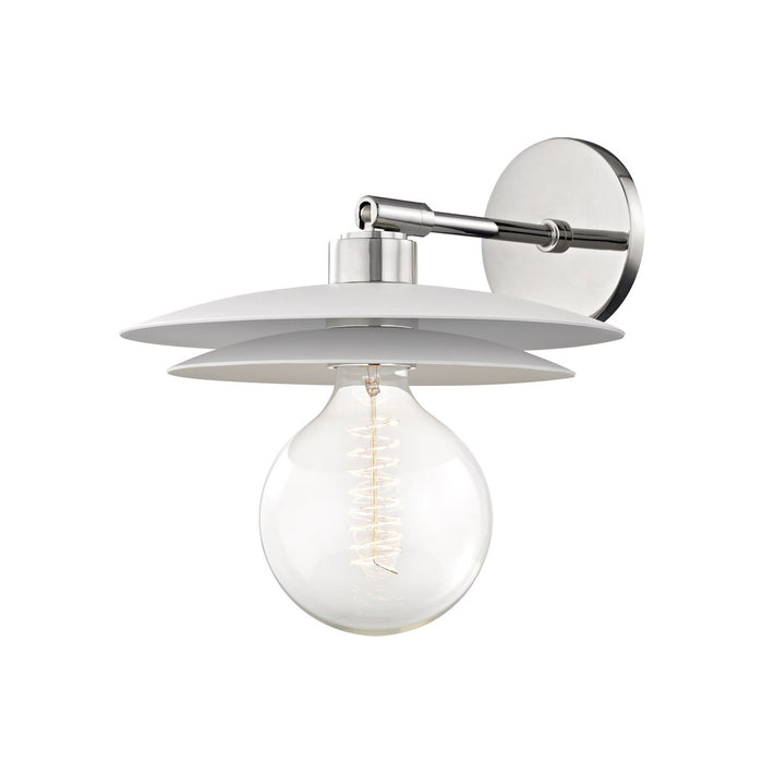 Milla Wall Light in Polished Nickel (Large).